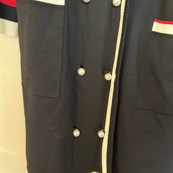 Eloquii Black and White Knit Dress NWT - Picture 5 of 9